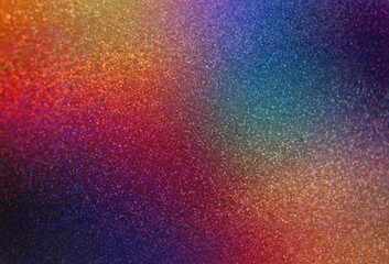Deep colorful holographic gradient sanded background. Blue red purple iridescent shimmering texture.