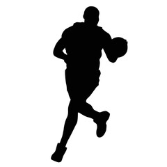 silhouettes of people playing basketball