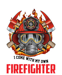 Firefighter t shirt design