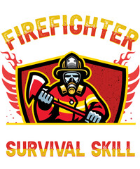 Firefighter t shirt design