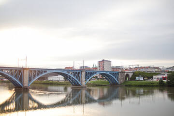 maribor slovenia, old city, bridge