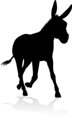 Donkey Animal Silhouette