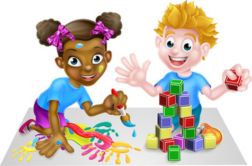Playing Kids