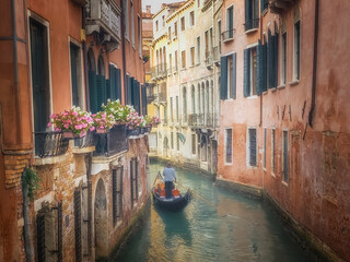 Obraz na płótnie Canvas Gondole à Venise