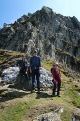 Scotland, Snowdonia. Hiking and climbing ridges through the wilderness during Spring time. Some days are sunny some days are rainy, but all of them are an adventure
