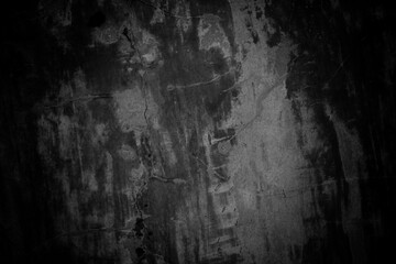 Dark cement wall texture for background