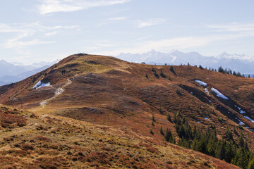 Hochkoening mountain range in Salzburger Land