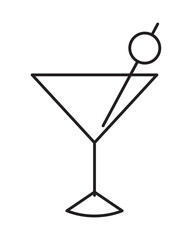 martini cocktail icon