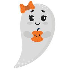 Cute ghost halloween