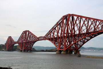 The Forth Bridge is a railway bridge over the Firth of Forth, the far inland estuary of the River Forth in Scotland