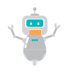 cartoon robot icon