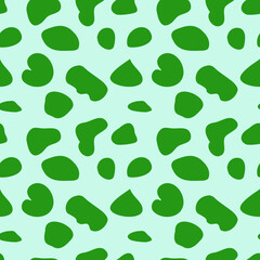 green background seamless pattern