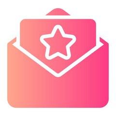 customer review gradient icon