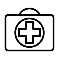 Obraz premium first aid icon