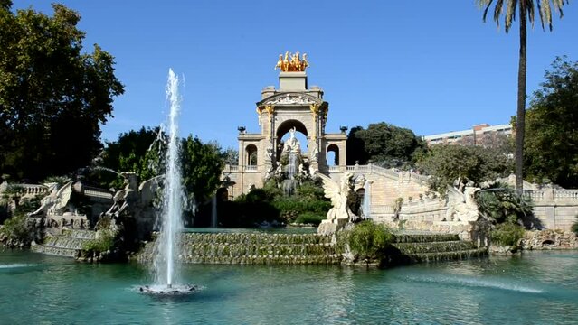 Barcelona ciudadela park