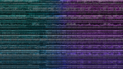 Abstract iridescent glitch art texture background image.