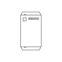 日本の封筒（線画）