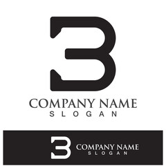 Creative B letter logo design