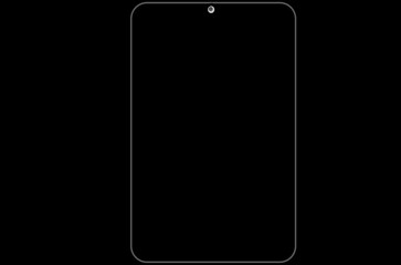 phone with blank screen