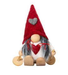 Christmas elf helper skiing