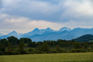 Berner Oberland und Hègel