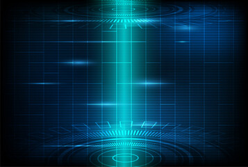 abstract future technology vision design innovation concept background
