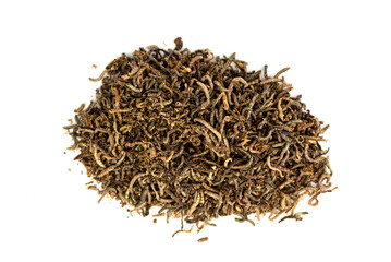 close up dried ant larvae - fish food