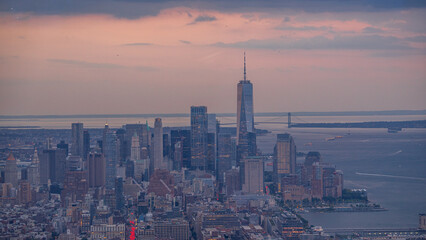Sunset Manhattan