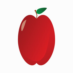 red apple