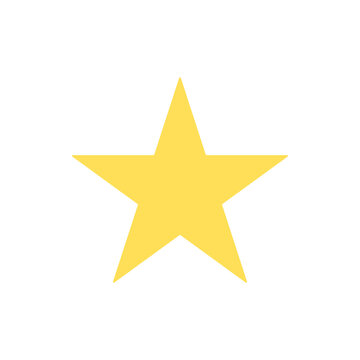 Star icon on white background