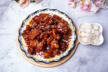 Delicious Seasoned Chicken - Korean Style