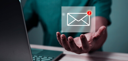 Business people are using laptops and hands to symbolize top service, 5 star quality assurance, warranty, standard, ISO certification and standard concept.