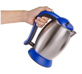 kettle with hand isolated and save as to PNG file - 539199902