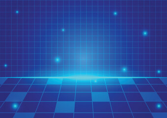 Room wall technology digital background