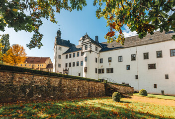 Ancient castle Lauenstein, Altenberg, Saxony