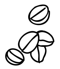 Black and white line art illustration. PNG with transparent background. 