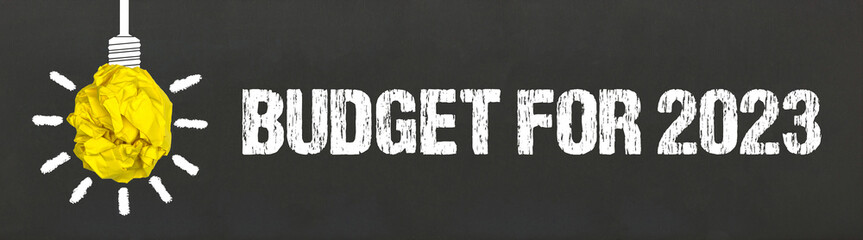 Budget for 2023	
