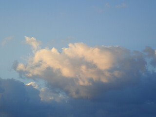 Fototapeta premium Abstraction in the clouds