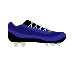 soccer sport shoes illustration