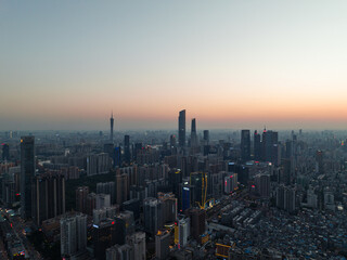 Aerial view of Guangzhou