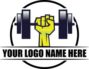 Fitness Logo Vectors.gym,fitness,and Crossfit logo. fitness center logo