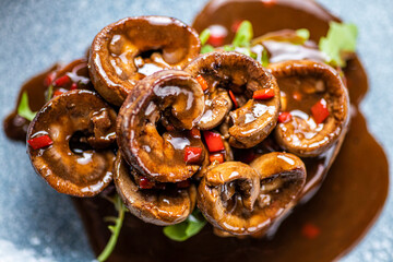 Mushrooms and Gravy