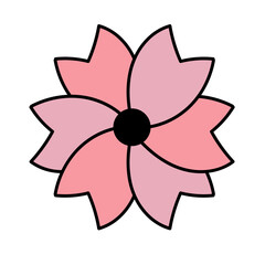 pink mini flower