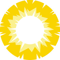 pineapple design illustration isolated on transparent background