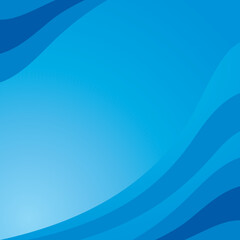 blue abstract wave background vector design