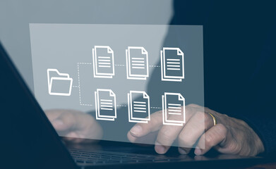 digital document catalog file structure data storage