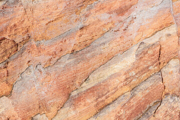 Pattern and texture of limestone, sand or stone in White Canyon, Sinai desert, Egypt