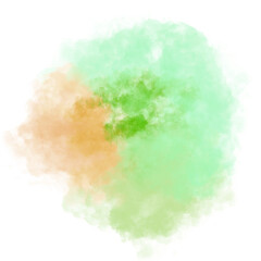 Smoke Splash Abstract Space Watercolor