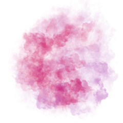 Smoke Splash Abstract Space Watercolor