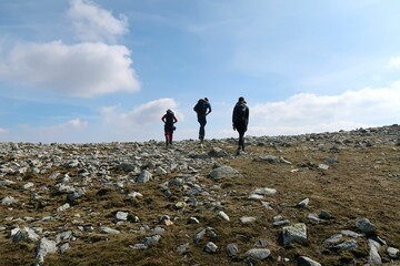 Scotland, Snowdonia. Hiking and climbing ridges through the wilderness during Spring time. Some days are sunny some days are rainy, but all of them are an adventure
